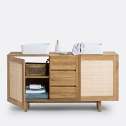 Arty, Cannage Double Sink Unit L145cm - thumbnail 4