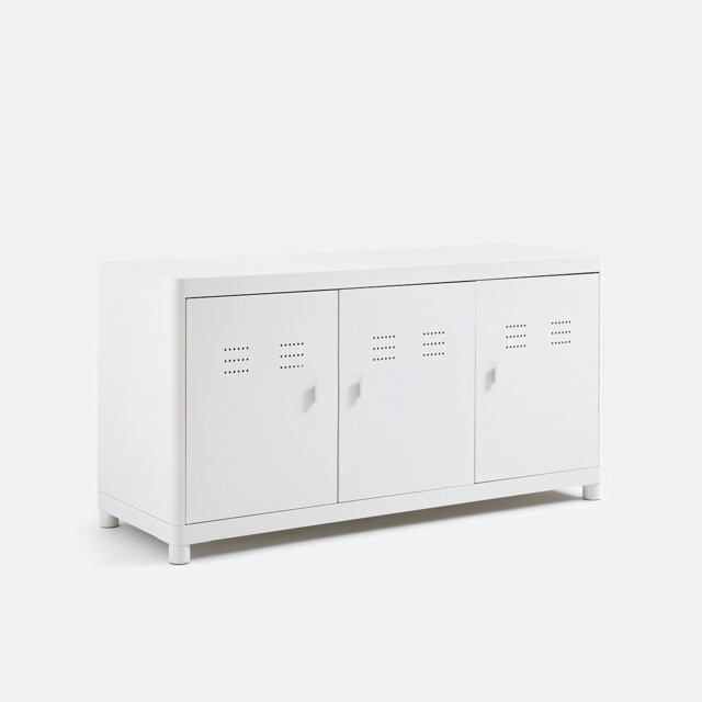 Livona 3 Door Steel Sideboard - image 1