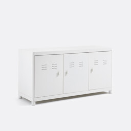Livona 3 Door Steel Sideboard - thumbnail 1