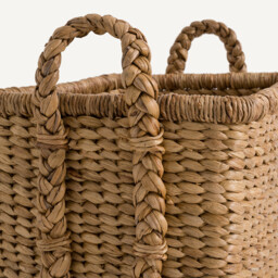 Tima Rectangular Basket in Water Hyacinth - thumbnail 4