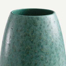 Dolo Two-Tone Glazed Earthenware Vase - thumbnail 3