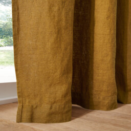 Elba Linen Curtain with Eyelets - thumbnail 3