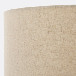 Emna Concrete and Linen Table Lamp - thumbnail 4