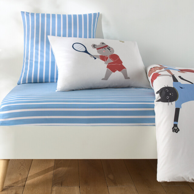 Neilo Child's Fitted Sheet in 30% Recycled Cotton - image 1