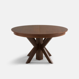Gosling 6-12 Seater Dining Table in Walnut Veneer and Stained Beech - thumbnail 4