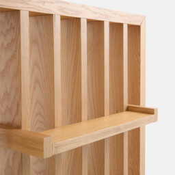 Mineva Oak Veneer Divider Shelf, Width 80cm - thumbnail 3
