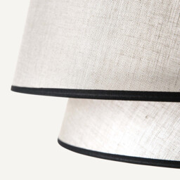 Epilogon Double Linen Lampshade - thumbnail 4