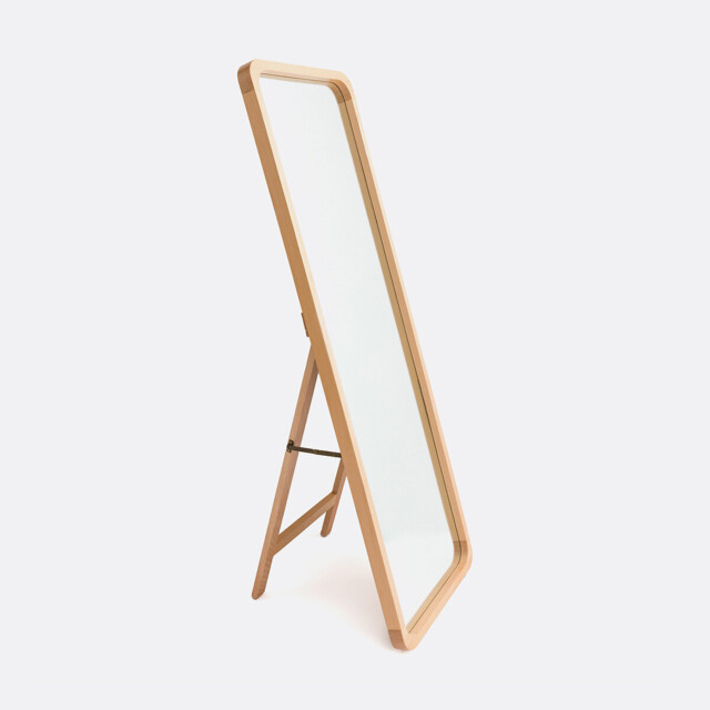 Alaria Standing Psyche Beech Mirror - image 1