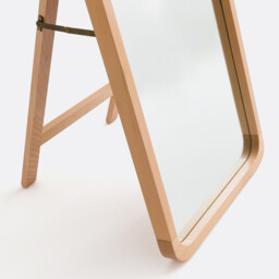 Alaria Standing Psyche Beech Mirror - thumbnail 4