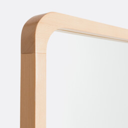 Alaria Standing Psyche Beech Mirror - thumbnail 3