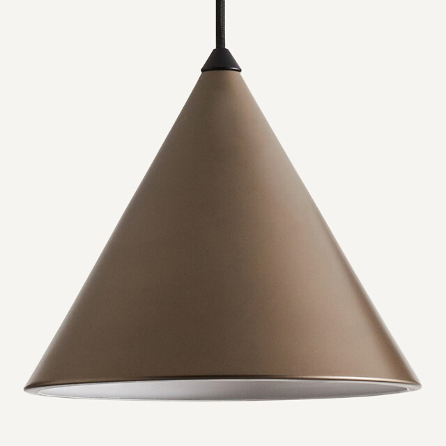 Moke Cone Pendant Light, Diameter 19cm - image 1