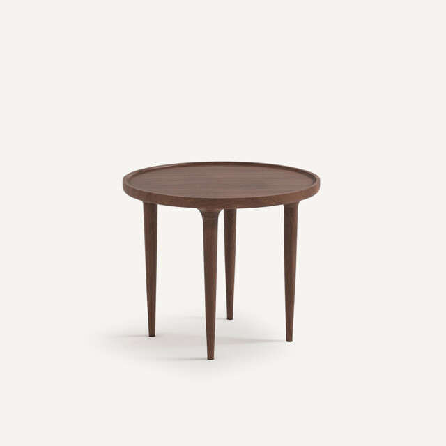Magosia Solid Walnut Side Table - image 1