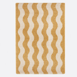 Nami Wave Print Rectangular Rug - thumbnail 2
