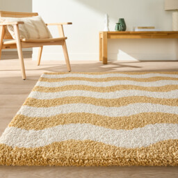 Nami Wave Print Rectangular Rug