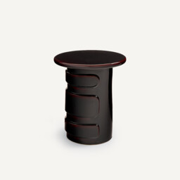 Torres Glazed Ceramic Side Table - thumbnail 4
