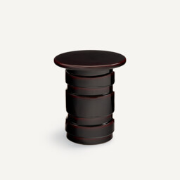 Torres Glazed Ceramic Side Table - thumbnail 3