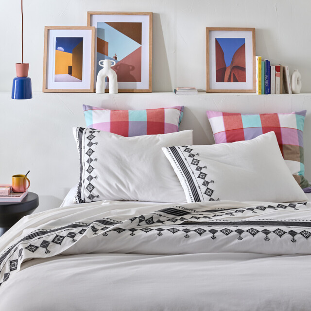 Ifrane Washed Cotton Pillowcase - image 1