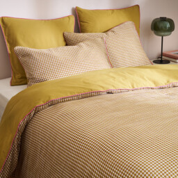 Ninon Duvet Cover in Washed Cotton/Cotton Muslin - thumbnail 3