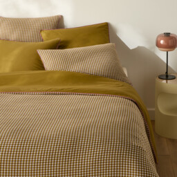 Ninon Duvet Cover in Washed Cotton/Cotton Muslin - thumbnail 1