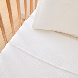 Kumla Cotton Muslin Baby's Flat Sheet - thumbnail 2