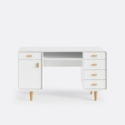 Jimi Double Storage Desk - thumbnail 3