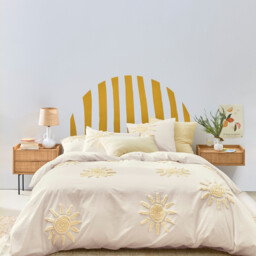Louison Woven Rattan 2-Drawer Bedside Table - thumbnail 3