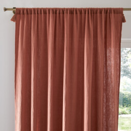 Kumla Cotton Muslin Curtain Panel
