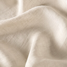 Onega Linen Voile Panel with Black Taped Edging - thumbnail 4