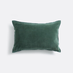 Alette Plain Velour Cushion Cover - thumbnail 4