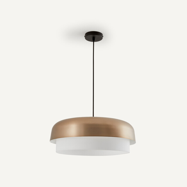 Clepsos Mocha Metal Ceiling Light - image 1