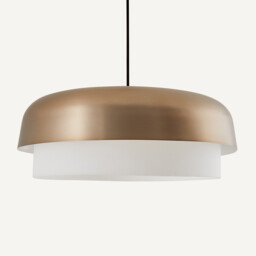 Clepsos Mocha Metal Ceiling Light - thumbnail 3