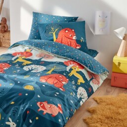 Orsi Animal Cotton Fitted Sheet - thumbnail 2