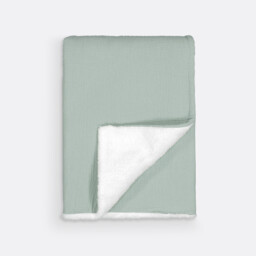 Kumla Cotton Muslin & Fleece Baby Blanket - thumbnail 3