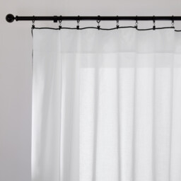 Anahi Cotton Voile Panel with Piping Finish