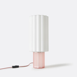 Justyna Coloured and Opal Glass Table Lamp
