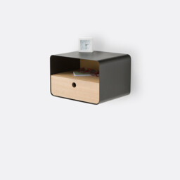 Jimi Wall Mounted Bedside Table - thumbnail 3