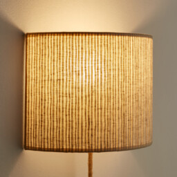 Jakoma Wall Light in Pleated Linen H18cm - thumbnail 2