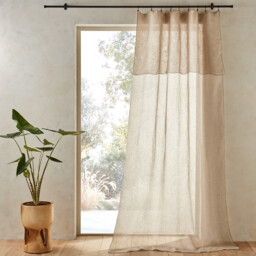 Noctuelle Linen Voile Curtain - thumbnail 1