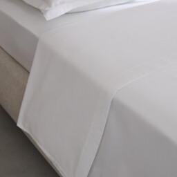 Galor Cotton Satin 400 Thread Count Flat Sheet - thumbnail 3