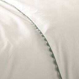 Elya Cotton Percale Duvet Cover - thumbnail 4