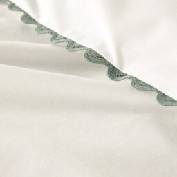Elya Cotton Percale Duvet Cover - thumbnail 3