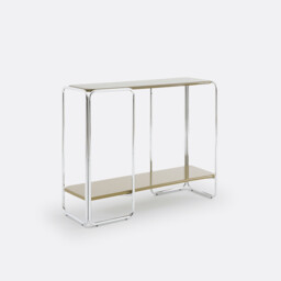 Socer Lacquered Console Table with Two Shelves - thumbnail 3