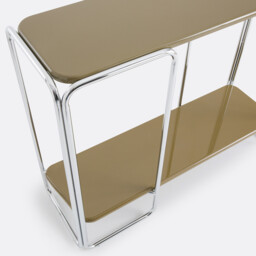 Socer Lacquered Console Table with Two Shelves - thumbnail 4