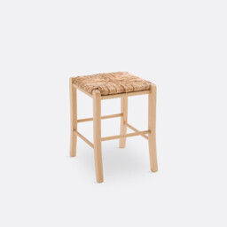 Perrine Solid Beech Farmhouse Stool
