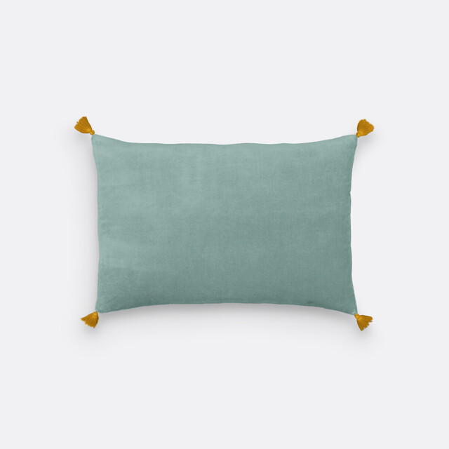 Velvet Linen & Cotton Cushion Cover