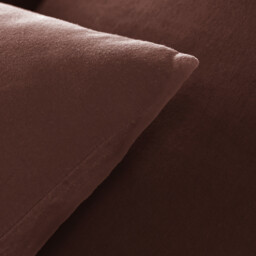 Annaba Two-Sided Washed Linen & Cotton Duvet Cover - thumbnail 3
