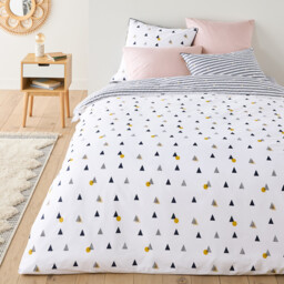 Digna Cotton Percale Duvet Cover - thumbnail 1