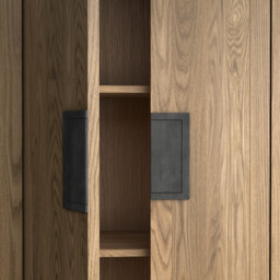 Ling Chinese Solid Oak and Veneered Wardrobe - thumbnail 4
