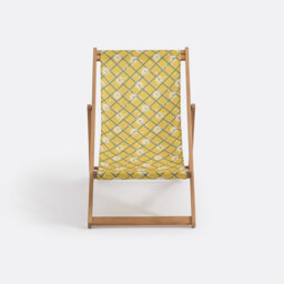 Folding Chair in Oiled Acacia Marguerite - thumbnail 3