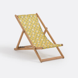 Folding Chair in Oiled Acacia Marguerite